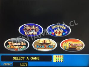 Placa Gaminator versión 1 conectada a una máquina